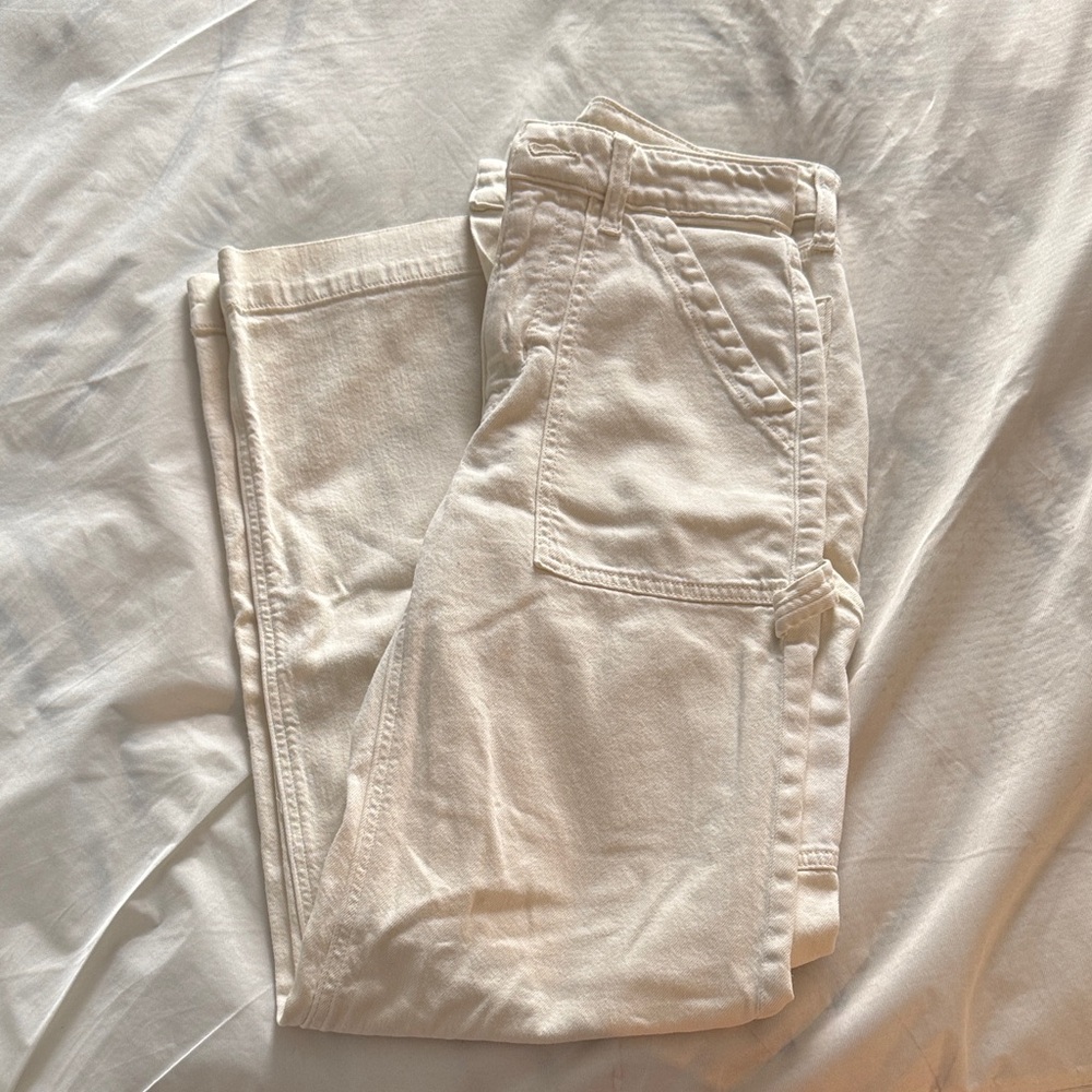 Cream/Off-White Jeans